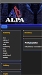 Mobile Screenshot of ho-alpa.cz